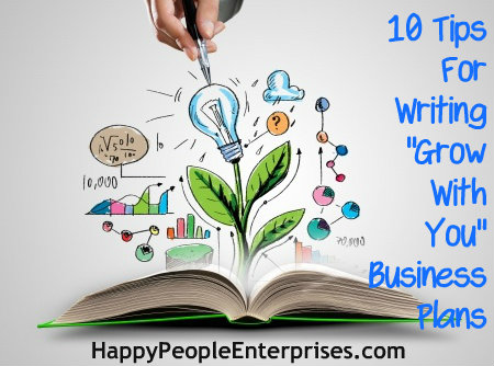 10 Tips for Writing Grow with You Business Plans